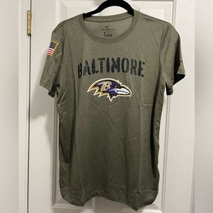 Women’s Nike Salute to Hero’s Baltimore Ravens Tshirt
